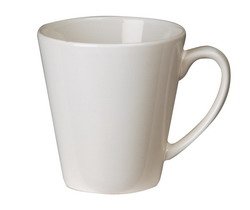 Vista Ceramic Mug MG39 B/W-MF