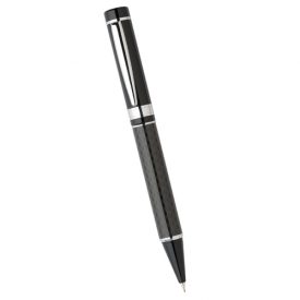 614 Black Carbon Fibre Pen
