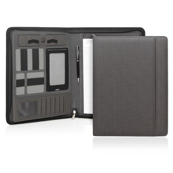 Milano Executive Tech A4 Compendium w/Zipper -  C478