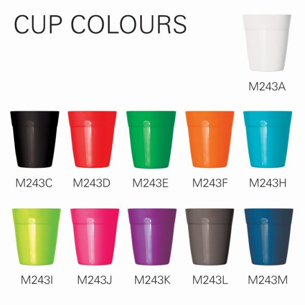 Cup 2 Go - Eco Coffee Cup w/Screw Top Lid -  M243