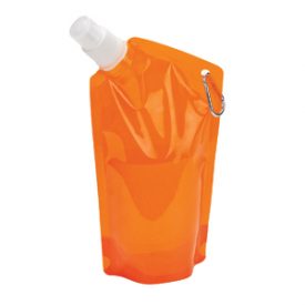 D376 Collapsible Drink Bottle with Carabiner
