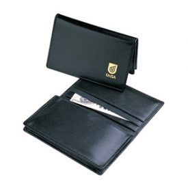 Leather Pocket Business Card Holder D516