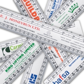 Promotional 30CM Oval Scale Ruler